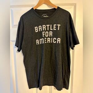 West Wing Bartlet for America tee size XL